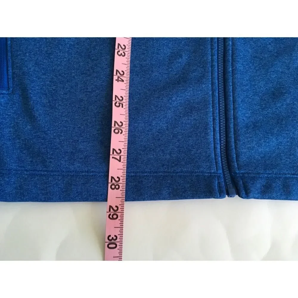 The North Face Mens L Blue Canyon Flats Fleece Jacket NF0A3LH9 US Squash Center